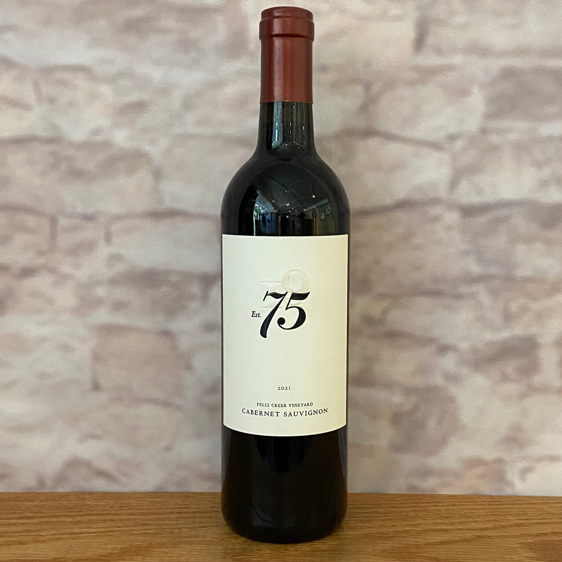 75 WINE COMPANY CABERNET SAUVIGNON FELIZ CREEK VINEYARD 2021