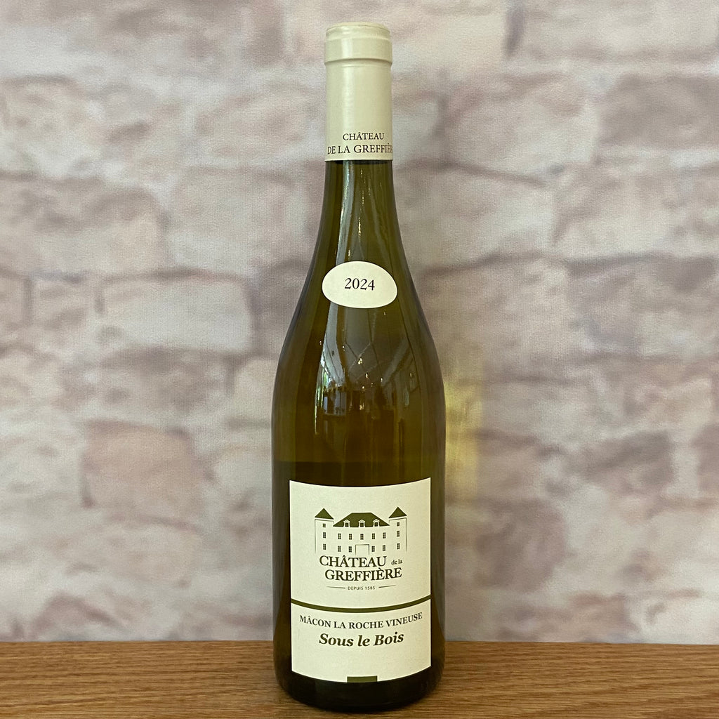 CHATEAU DE LA GREFFIERE MACON LA ROCHE VINEUSE BLANC 2024