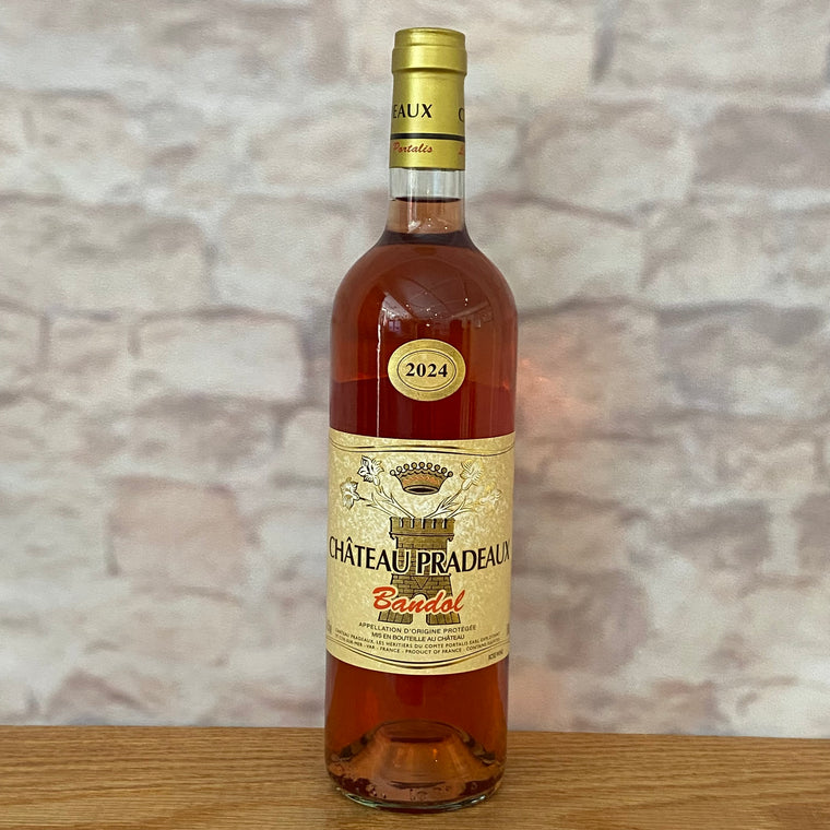 CHATEAU PRADEAUX BANDOL ROSE´ 2024