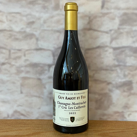 GUY AMIOT CHASSAGNE-MONTRACHET 1ER CRU LES CAILLERETS 2022