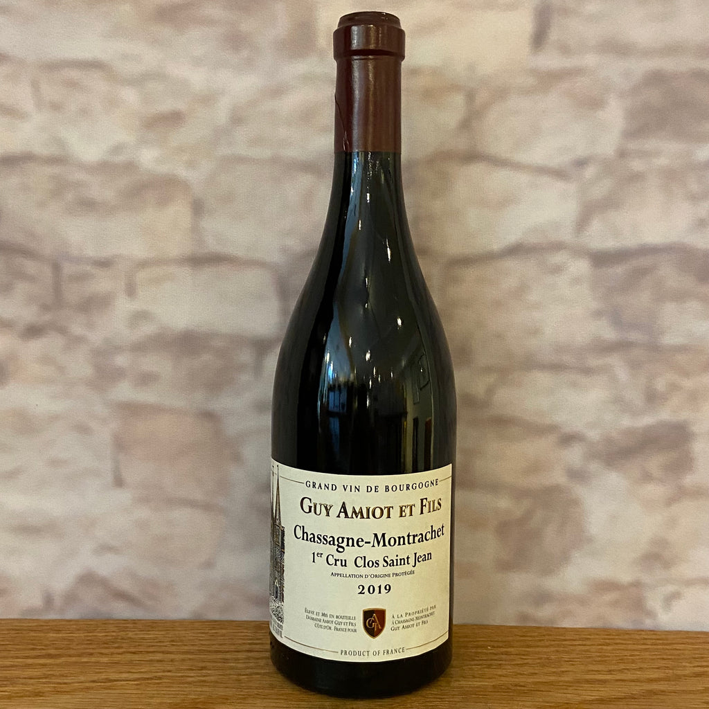 GUY AMIOT CHASSAGNE-MONTRACHET ROUGE 1ER CRU CLOS SAINT-JEAN 2019