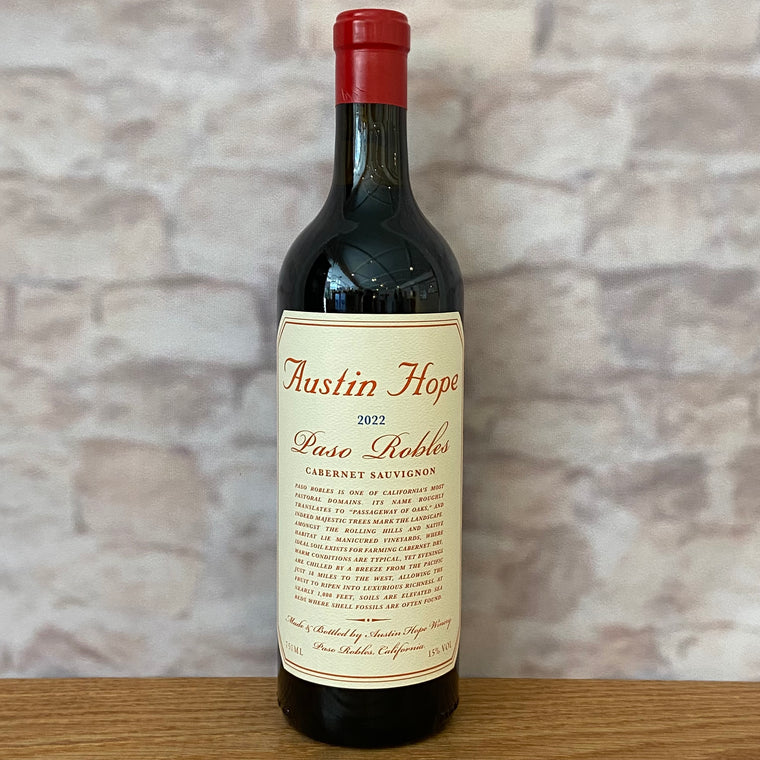 AUSTIN HOPE CABERNET SAUVIGNON PASO ROBLES 2022