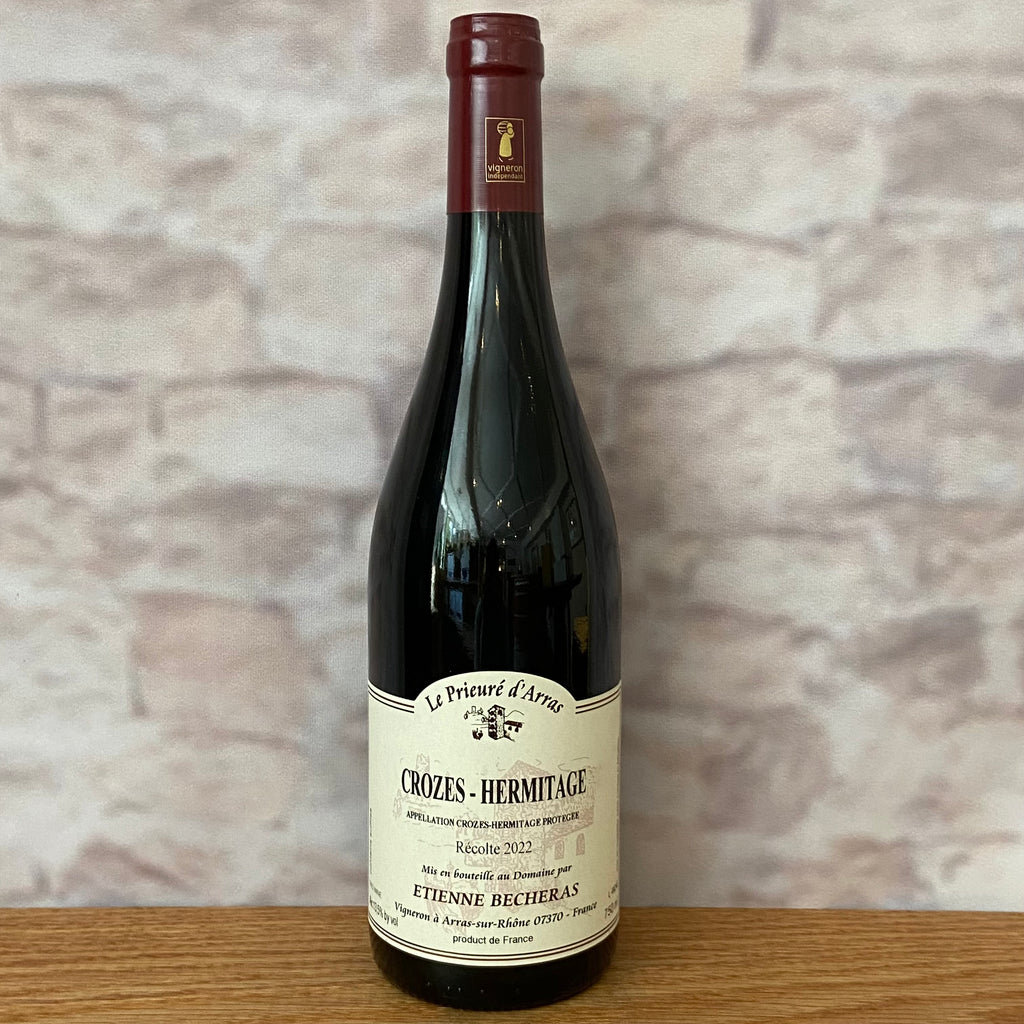 ETIENNE BECHERAS CROZES-HERMITAGE LE PRIEURE D'ARRAS 2022