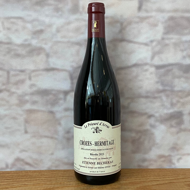 ETIENNE BECHERAS CROZES-HERMITAGE LE PRIEURE D'ARRAS 2023