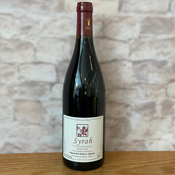 ETIENNE BECHERAS SYRAH LE PRIEURE D'ARRAS 2021