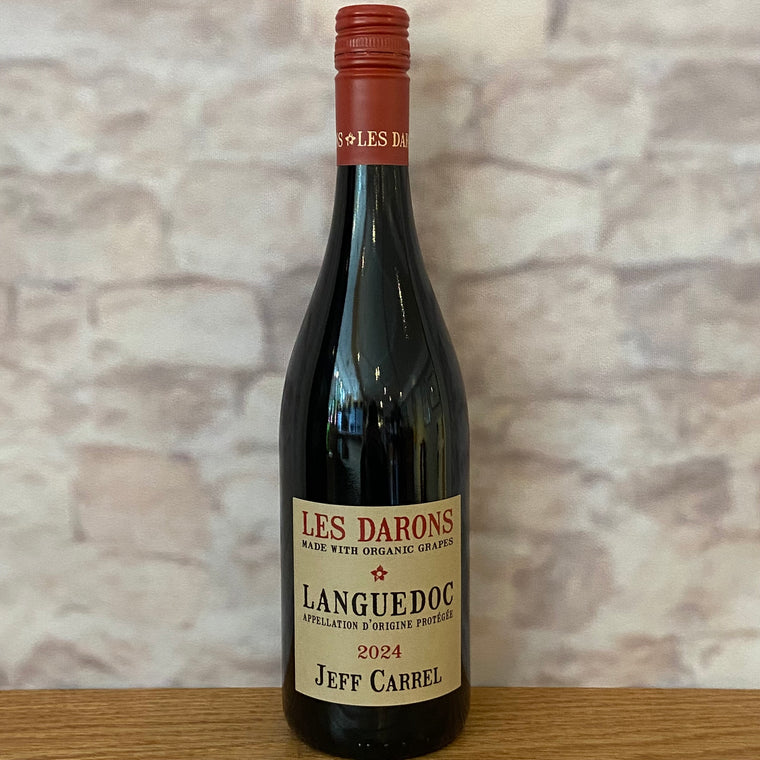 JEFF CARREL LES DARONS LANGUEDOC ROUGE 2024