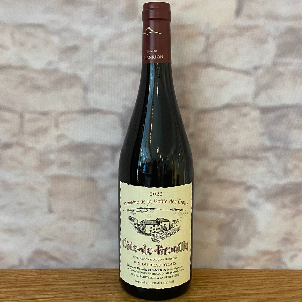 CHANRION COTE DE BROUILLY BEAUJOLAIS 2022