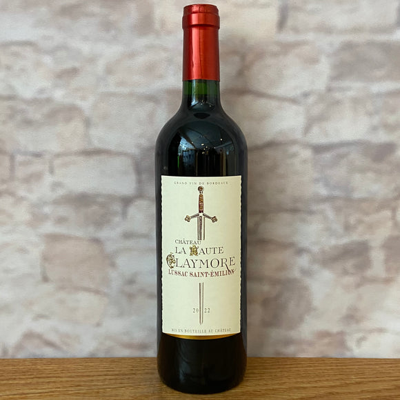 CHATEAU CLAYMORE LUSSAC SAINT-EMILION 2022