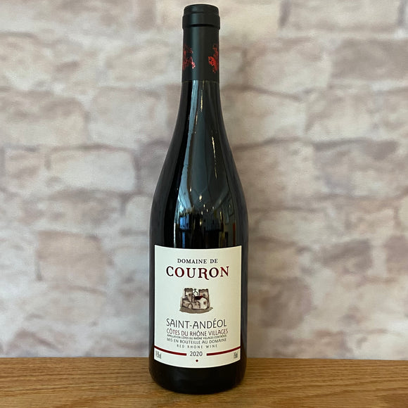 DOMAINE DE COURON SAINT-ANDEOL COTES DU RHONE VILLAGES 2020