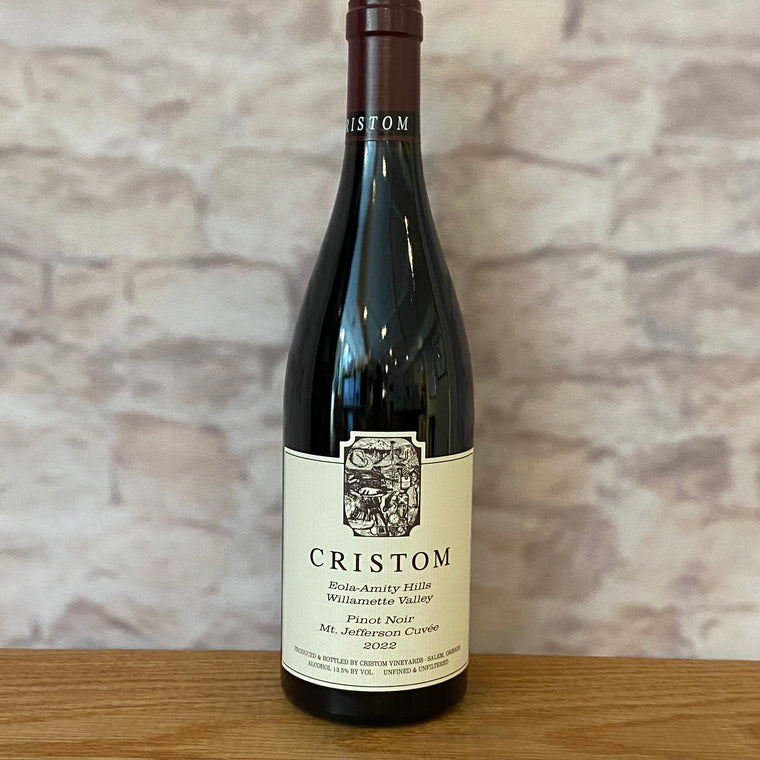 CRISTOM PINOT NOIR MT JEFFERSON CUVEE 2022