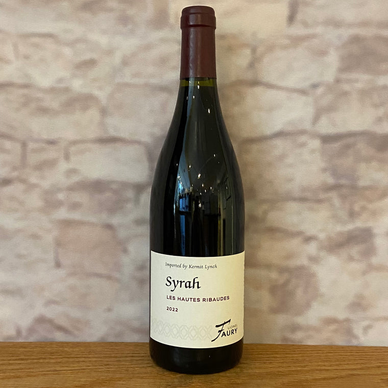 DOMAINE FAURY SYRAH LES HAUTES RIBAUDES 2022