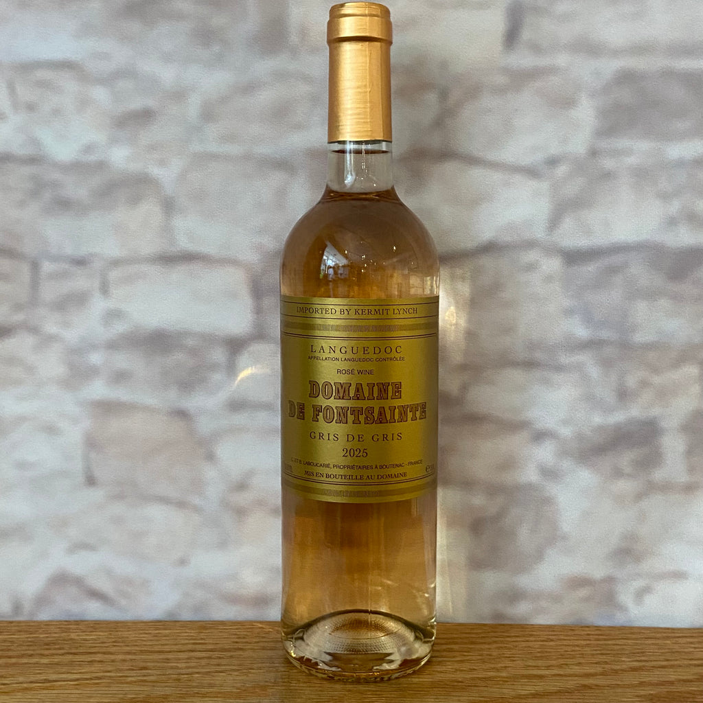 DOMAINE DE FONTSAINTE GRIS DE GRIS ROSE' CORBIERES 2025