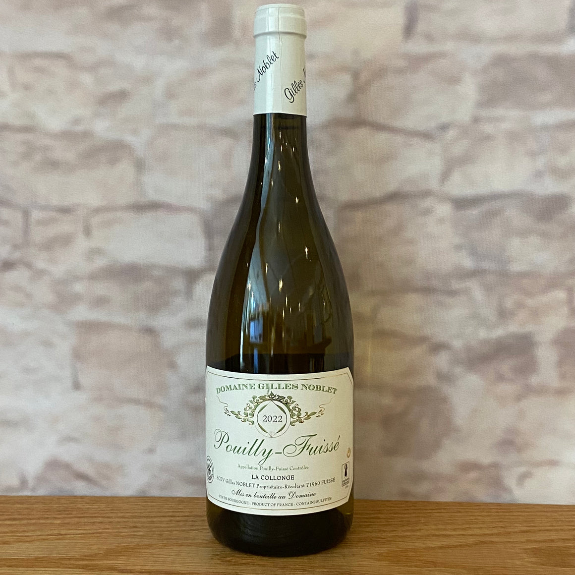 DOMAINE GILLES NOBLET POUILLY FUISSE LA COLLONGE 2022