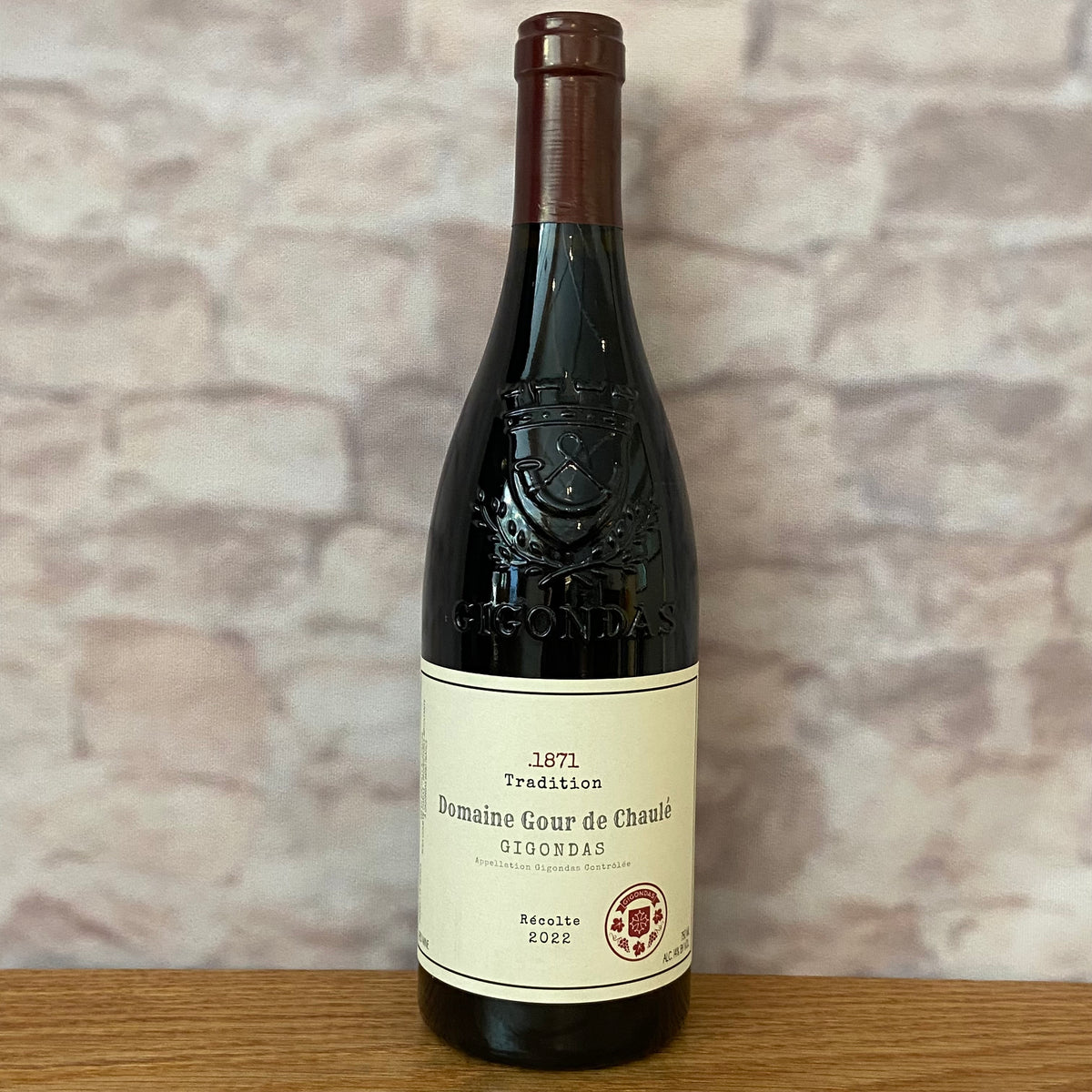 DOMAINE DU GOUR DE CHAULE GIGONDAS CUVEE TRADITION 2022