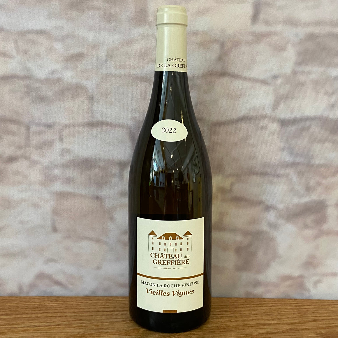 CHATEAU DE LA GREFFIERE MACON LA ROCHE VINEUSE BLANC 2022
