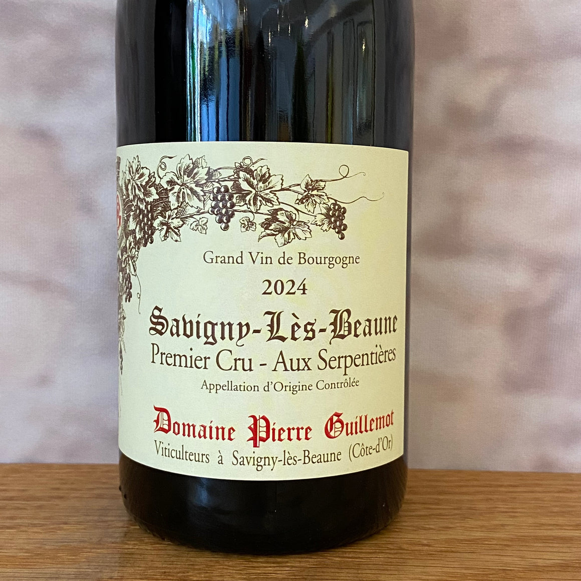 DOMAINE PIERRE GUILLEMOT SAVIGNY AUX SERPENTIERES 1ER CRU 2024