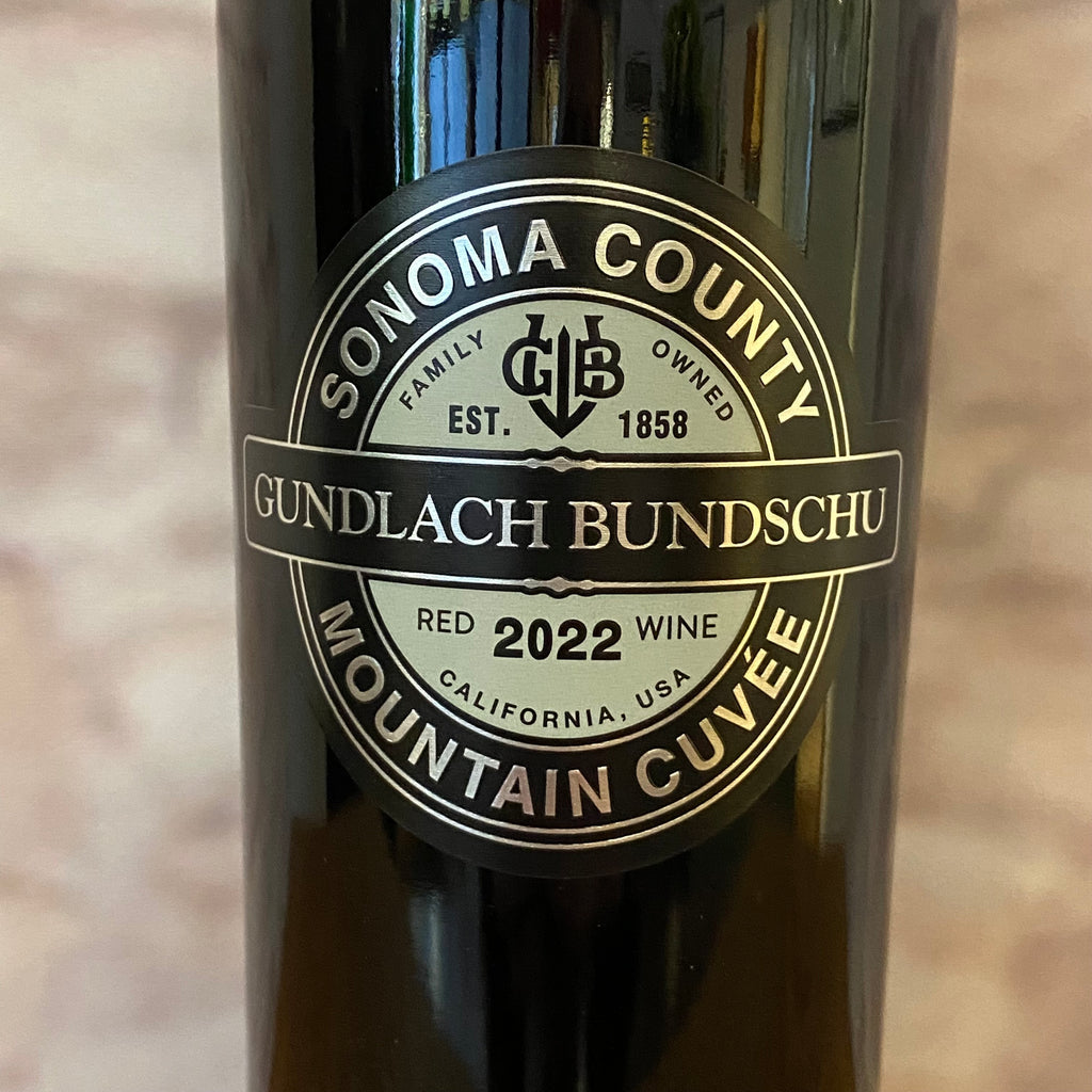 GUNDLACH BUNDSCHU MOUNTAIN CUVEE 2022