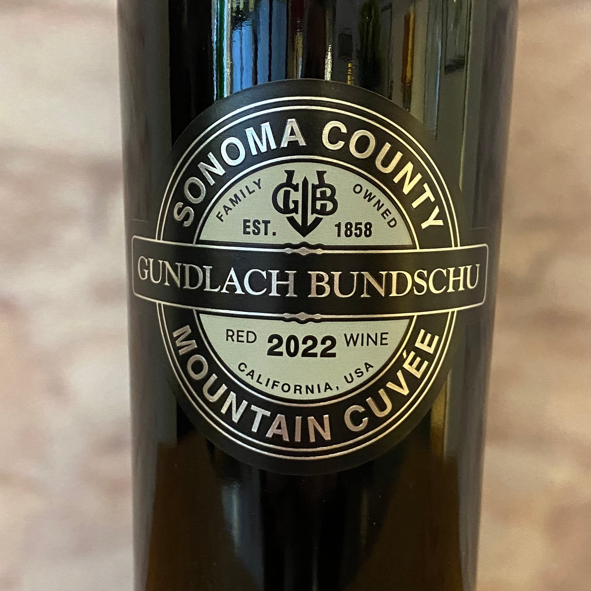 GUNDLACH BUNDSCHU MOUNTAIN CUVEE 2022