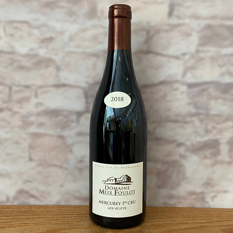 MEIX FOULOT MERCUREY ROUGE PREMIER CRU LES VELEYS 2018