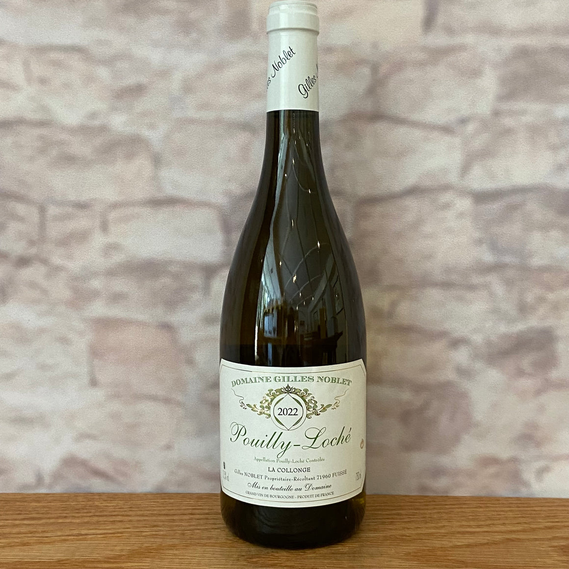 DOMAINE GILLES NOBLET POUILLY-LOCHE LA COLLONGE 2022