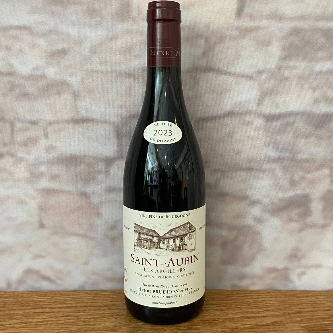 HENRI PRUDHON SAINT-AUBIN LES ARGILLERS ROUGE 2023