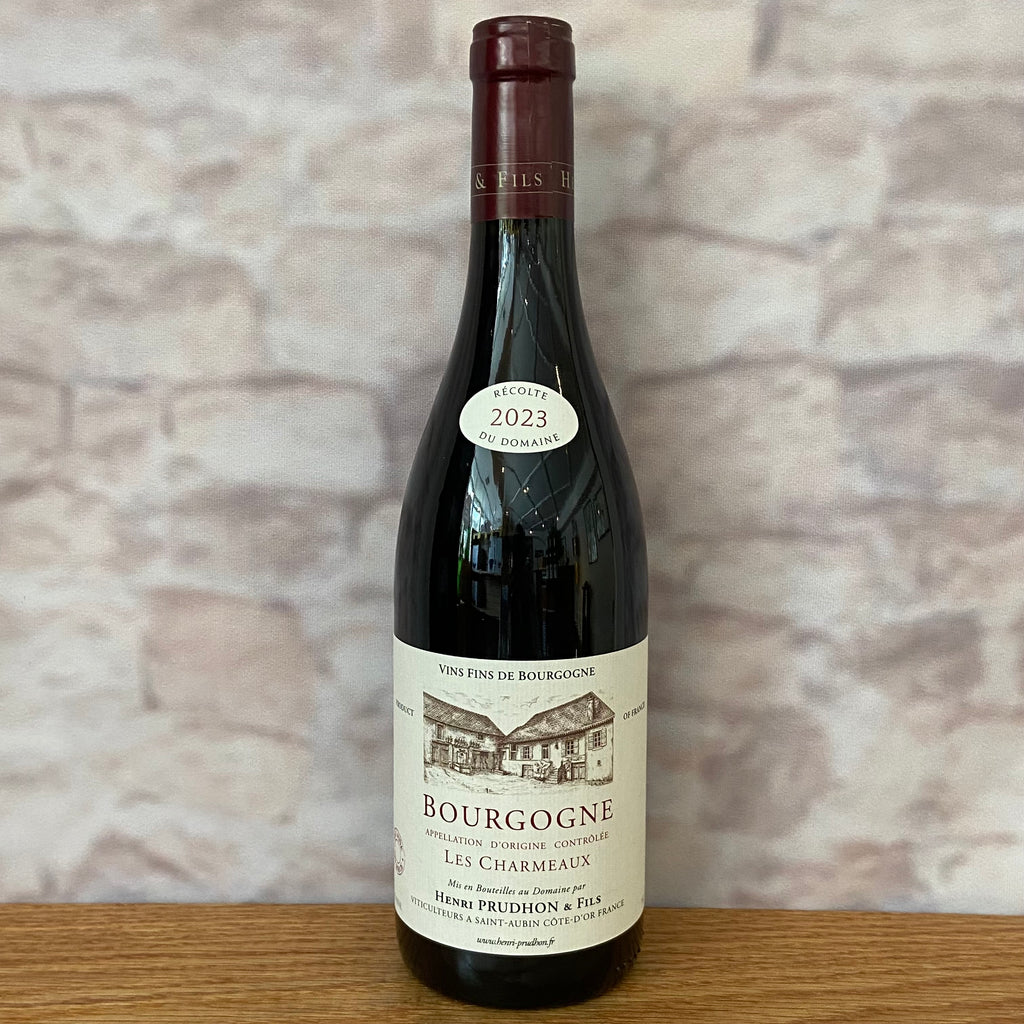 HENRI PRUDHON BOURGOGNE ROUGE LES CHARMEAUX 2023