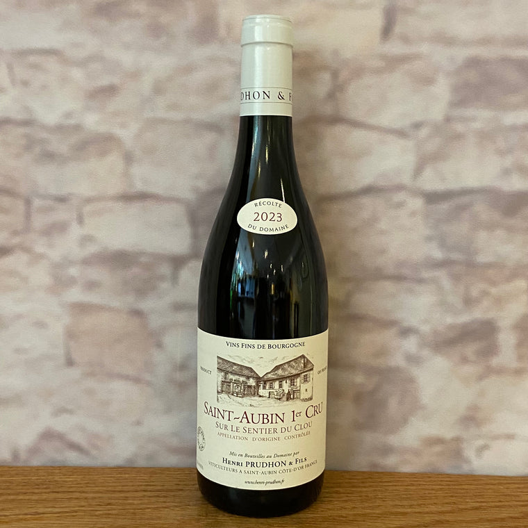 HENRI PRUDHON SAINT-AUBIN BLANC 1ER CRU SUR LE SENTIER DU CLOU 2023