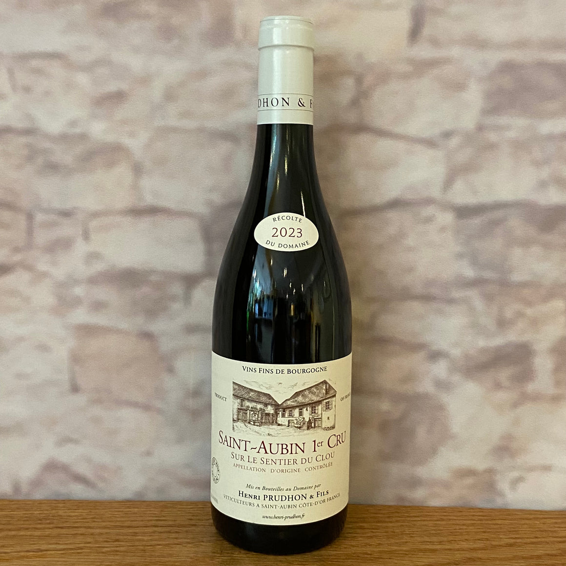 HENRI PRUDHON SAINT-AUBIN BLANC 1ER CRU SUR LE SENTIER DU CLOU 2023