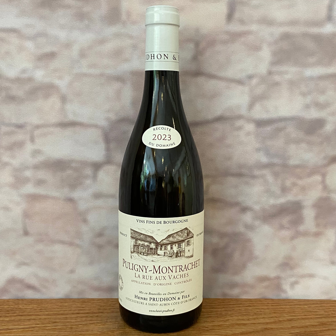 HENRI PRUDHON PULIGNY-MONTRACHET LA RUE AUX VACHES 2023