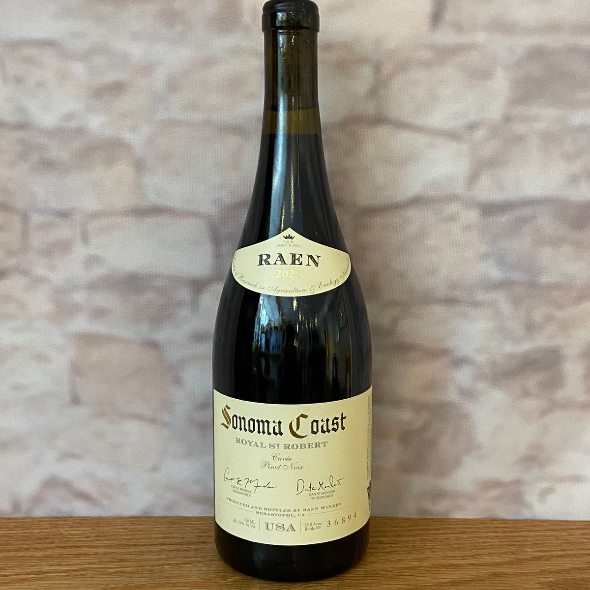 RAEN PINOT NOIR ROYAL ST ROBERT CUVEE SONOMA COAST 2023