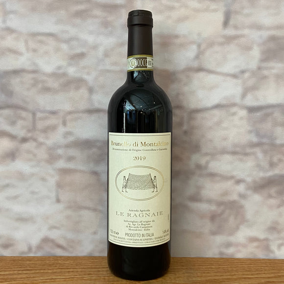 LE RAGNAIE BRUNELLO DI MONTALCINO 2019