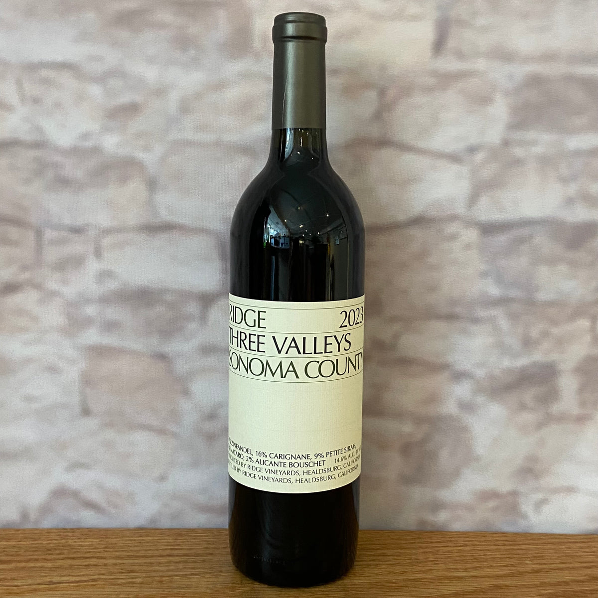RIDGE THREE VALLEYS ZINFANDEL 2023