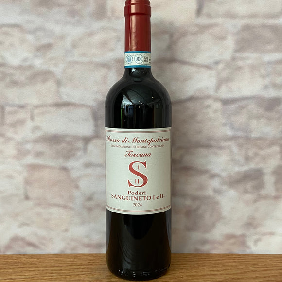 PODERI SANGUINETO ROSSO DI MONTEPULCIANO 2024