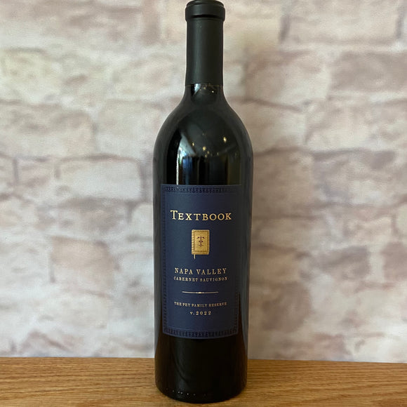 TEXTBOOK CABERNET SAUVIGNON RESERVE NAPA VALLEY 2022