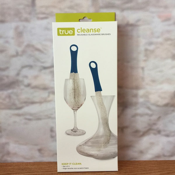 TRUE CLEANSE GLASSWARE BRUSHES