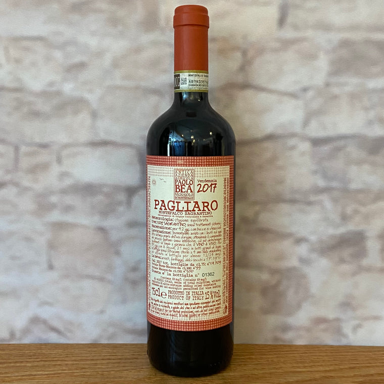 PAOLO BEA SAGRANTINO PAGLIARO MONTEFALCO 2017
